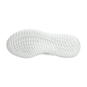 Fozberry Men and Women White with Green and White Mesh Sneakers
