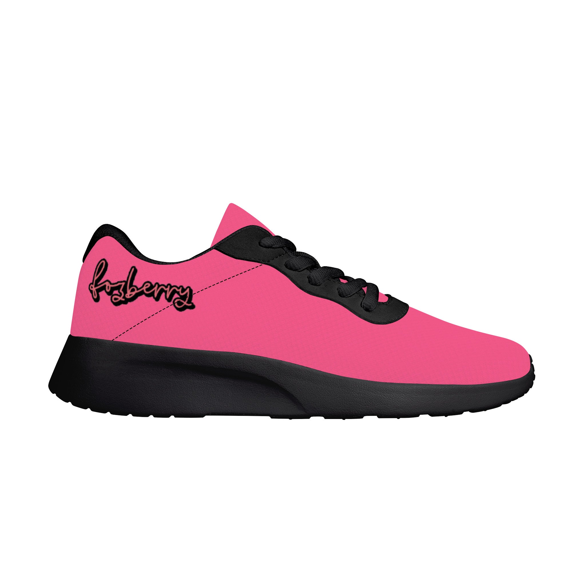 Fozberry Women Pink with Black and Pink Sneakers