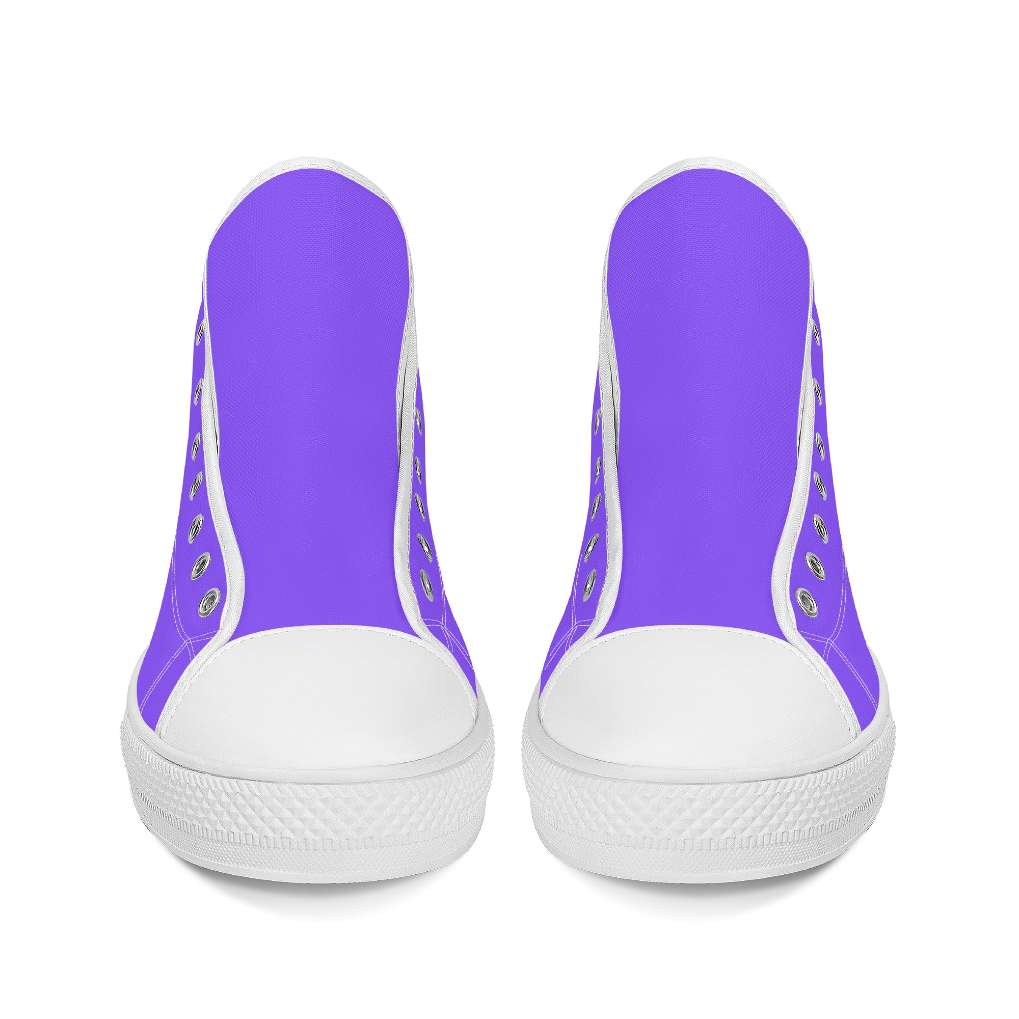 Fozberry Men and Women Purple with Black and Purple Canvas Sneakers