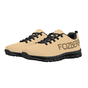 Fozberry Men Brown with Tan and Brown Mesh Sneakers