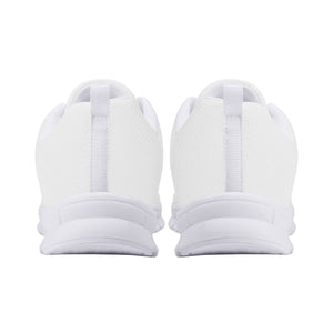 Fozberry Men White with Purple and White Sneakers