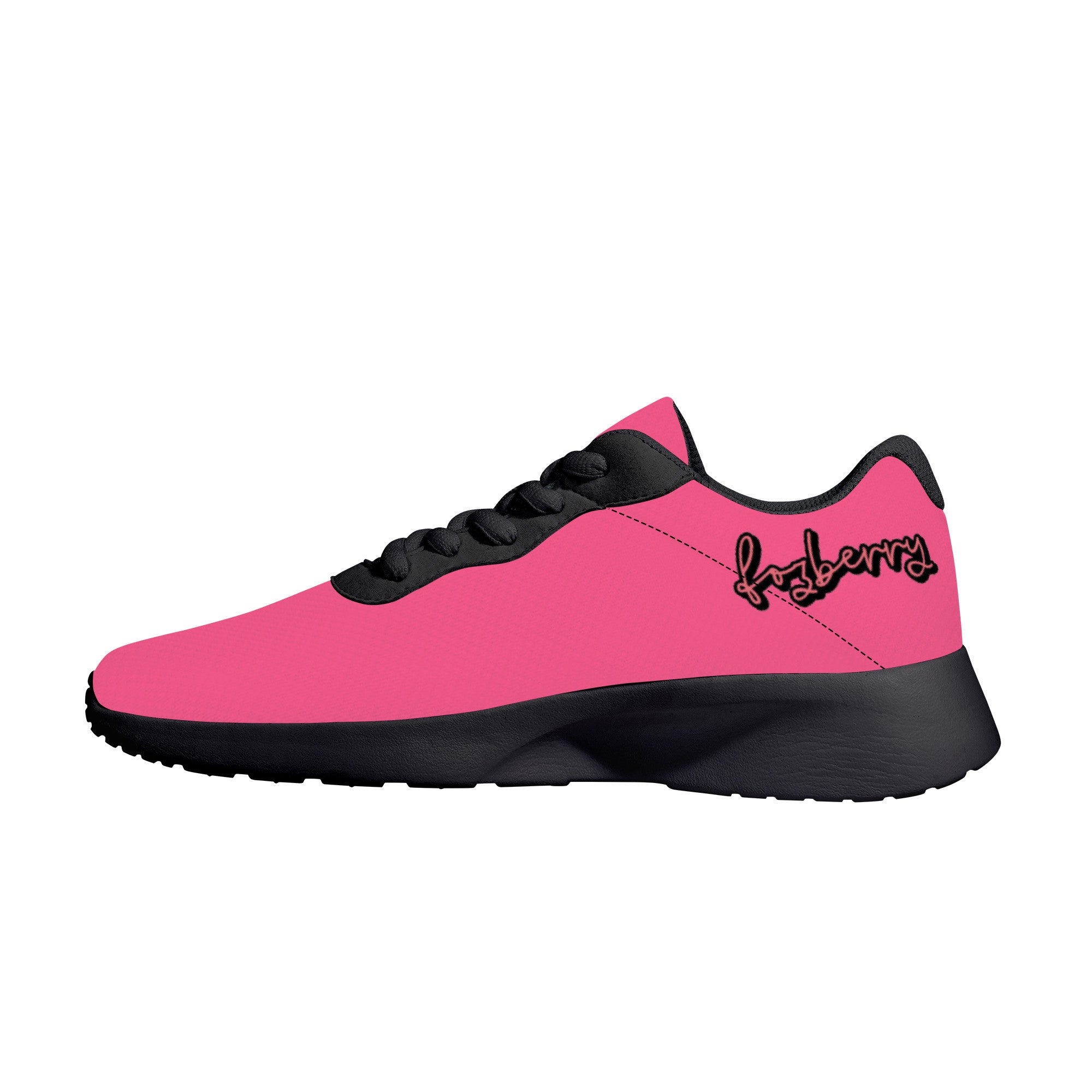 Fozberry Women Pink with Black and Pink Sneakers