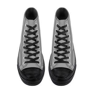 Fozberry Women Gray with Black and Gray High-Top Sneakers