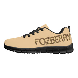 Fozberry Men Brown with Tan and Brown Mesh Sneakers
