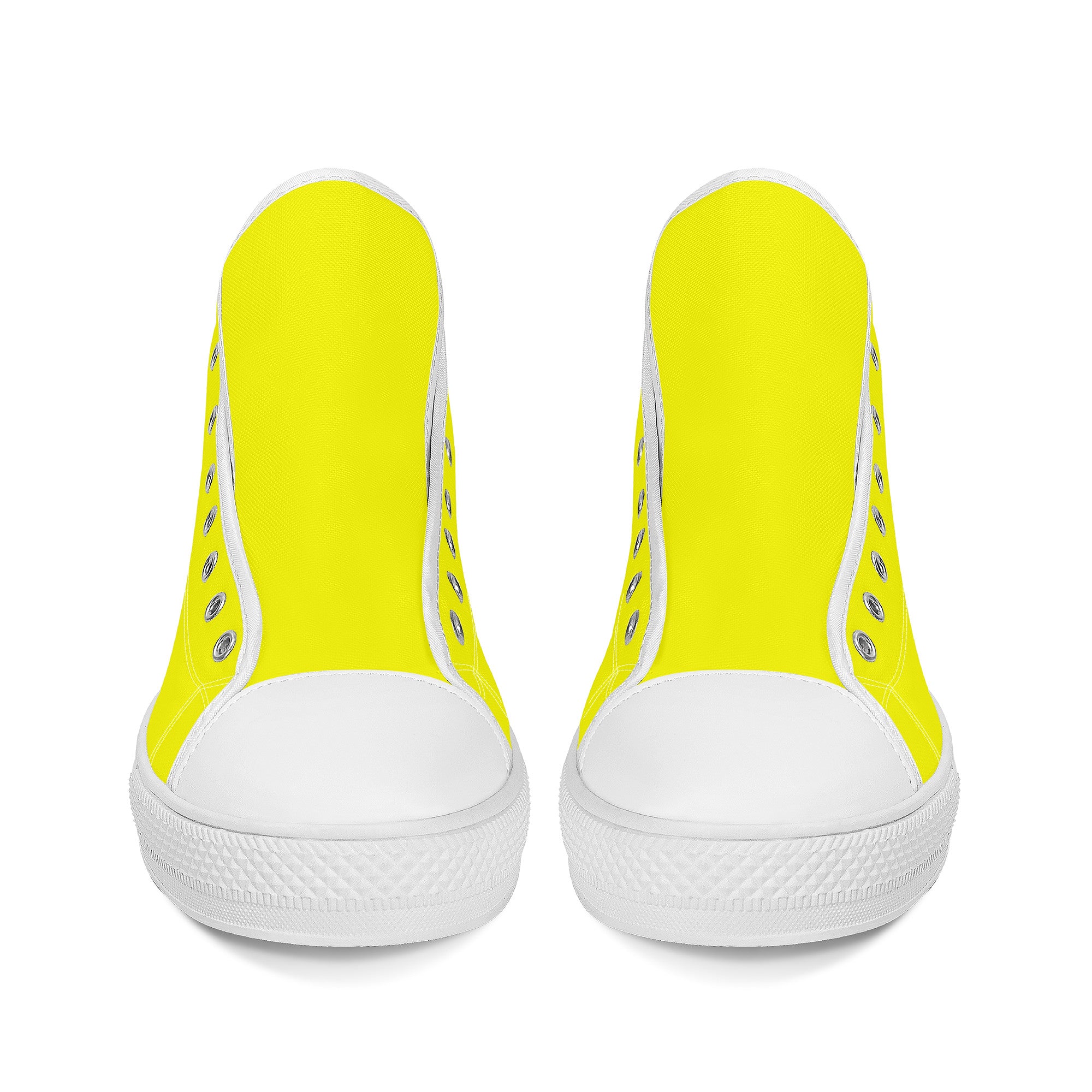 Fozberry Men and Women Yellow with Black and Yellow Canvas Sneakers