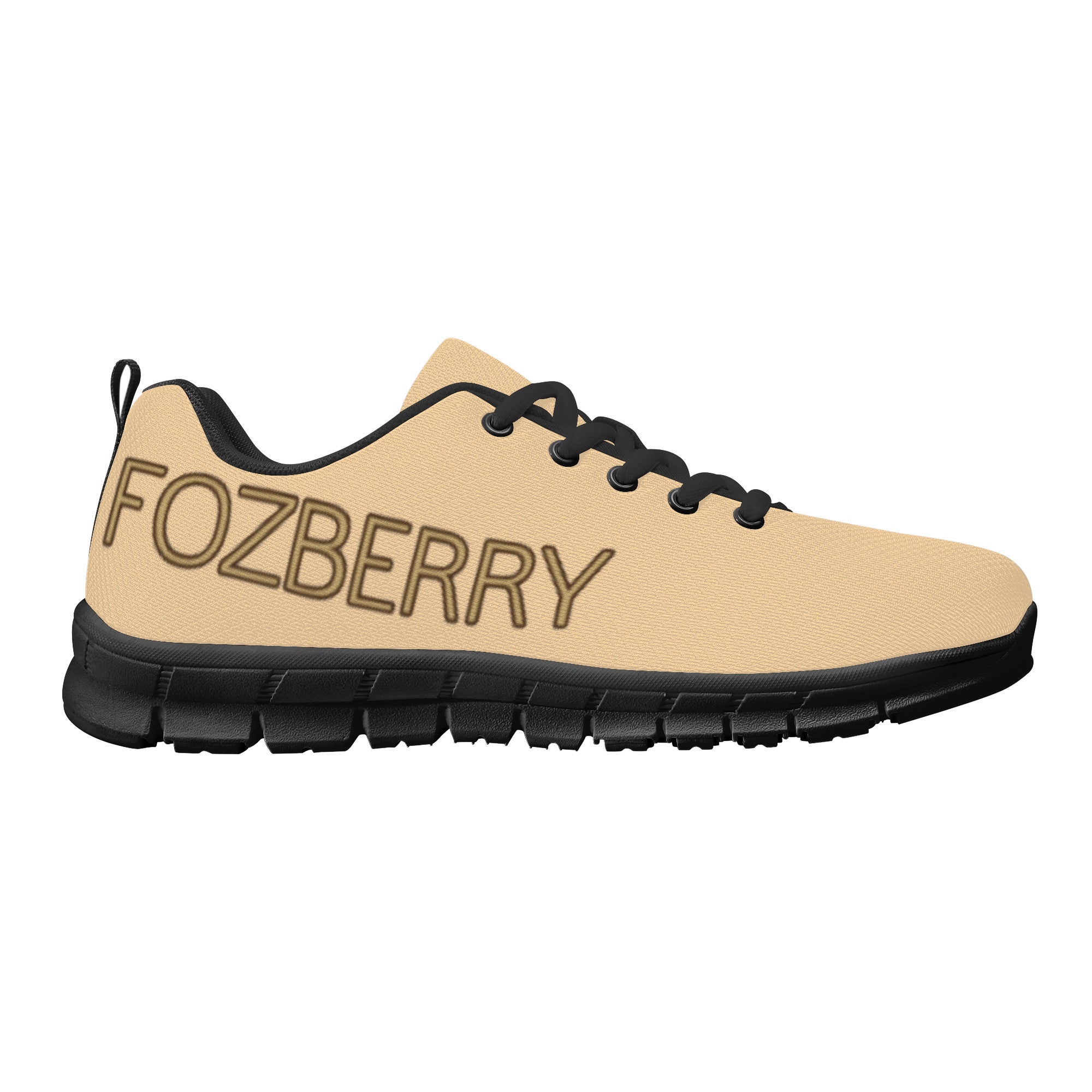 Fozberry Men Brown with Tan and Brown Mesh Sneakers