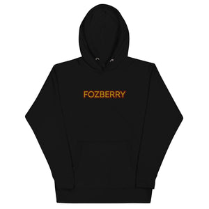 Fozberry Men and Women Maroon with Yellow Hoodie