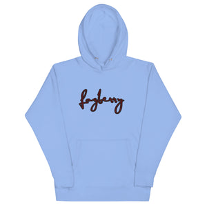 Fozberry Men and Women Red with Maroon Hoodie
