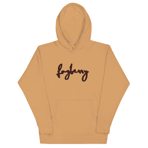 Fozberry Men and Women Red with Maroon Hoodie