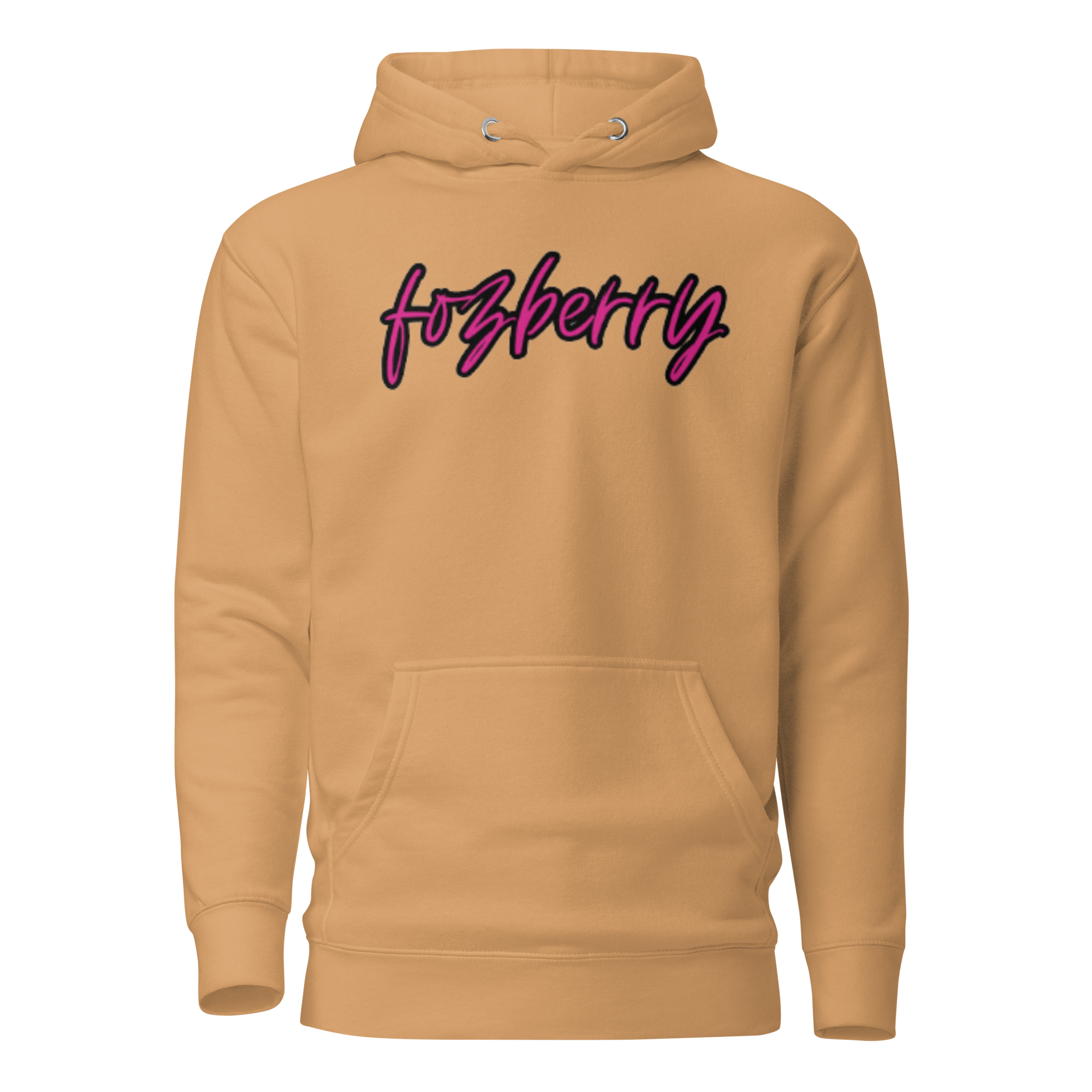 Fozberry Men and Women Magneta with Black Hoodie