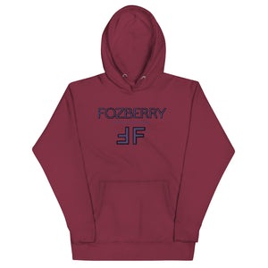 Fozberry Men and Women Purple with Black Hoodie