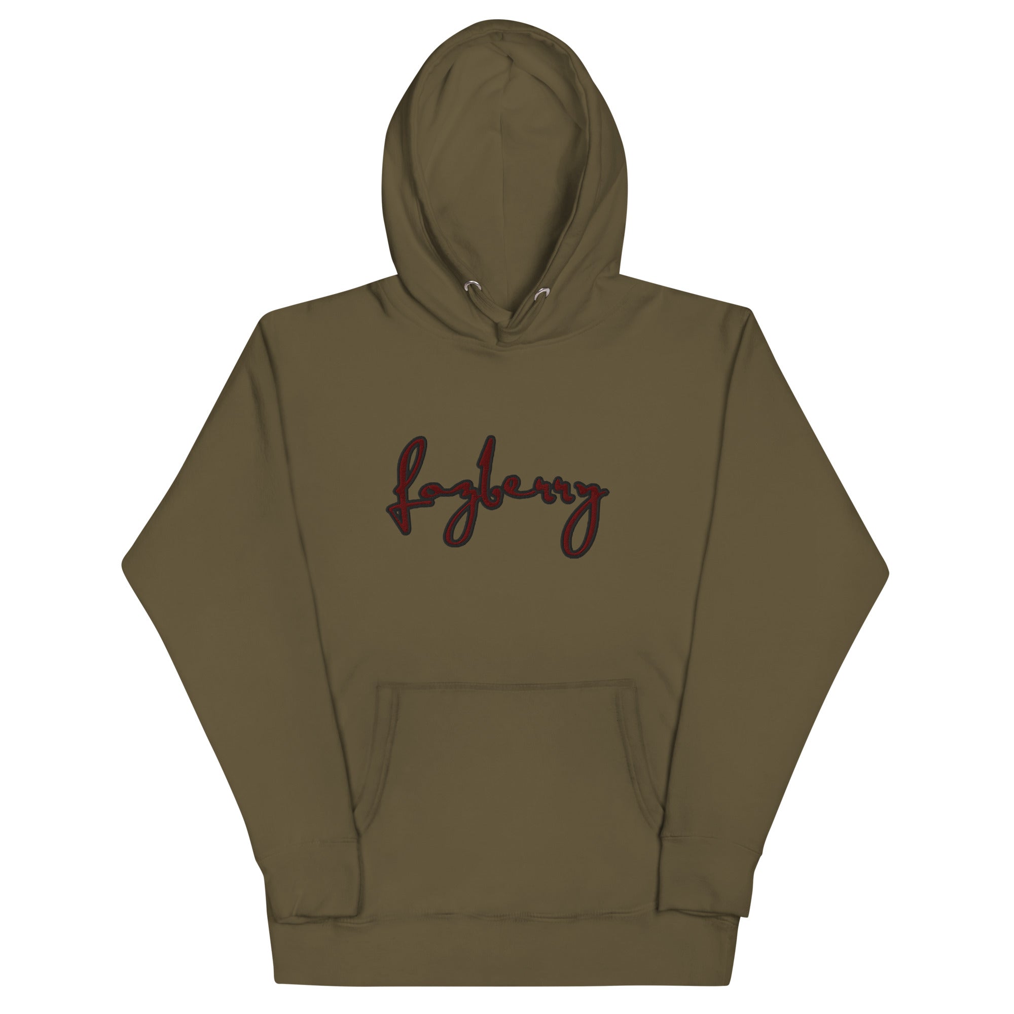 Fozberry Men and Women Red with Maroon Hoodie