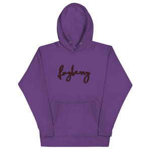 Fozberry Men and Women Red with Maroon Hoodie
