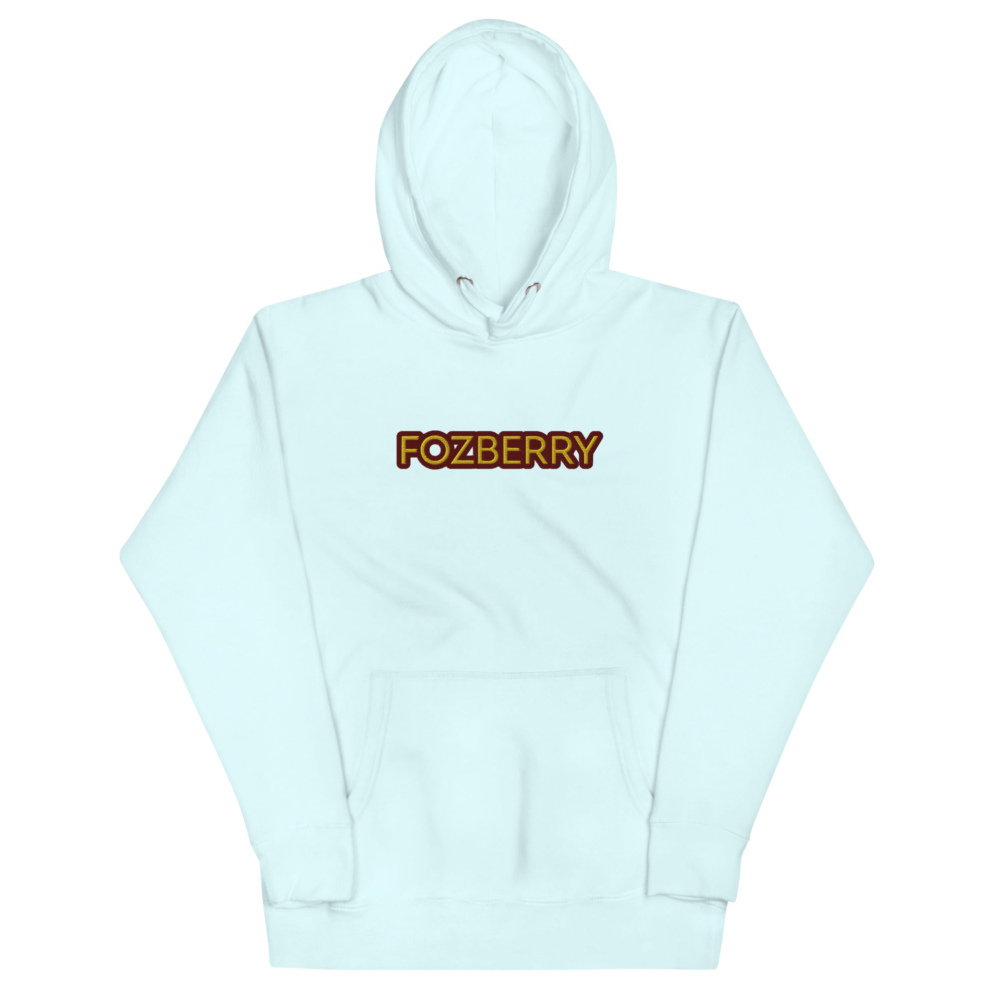 Fozberry Men and Women Maroon with Yellow Hoodie