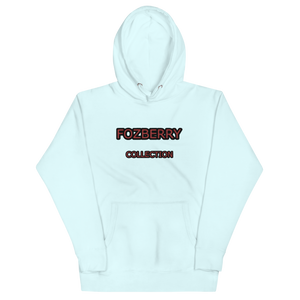 Fozberry Men and Women Red with Black Hoodie