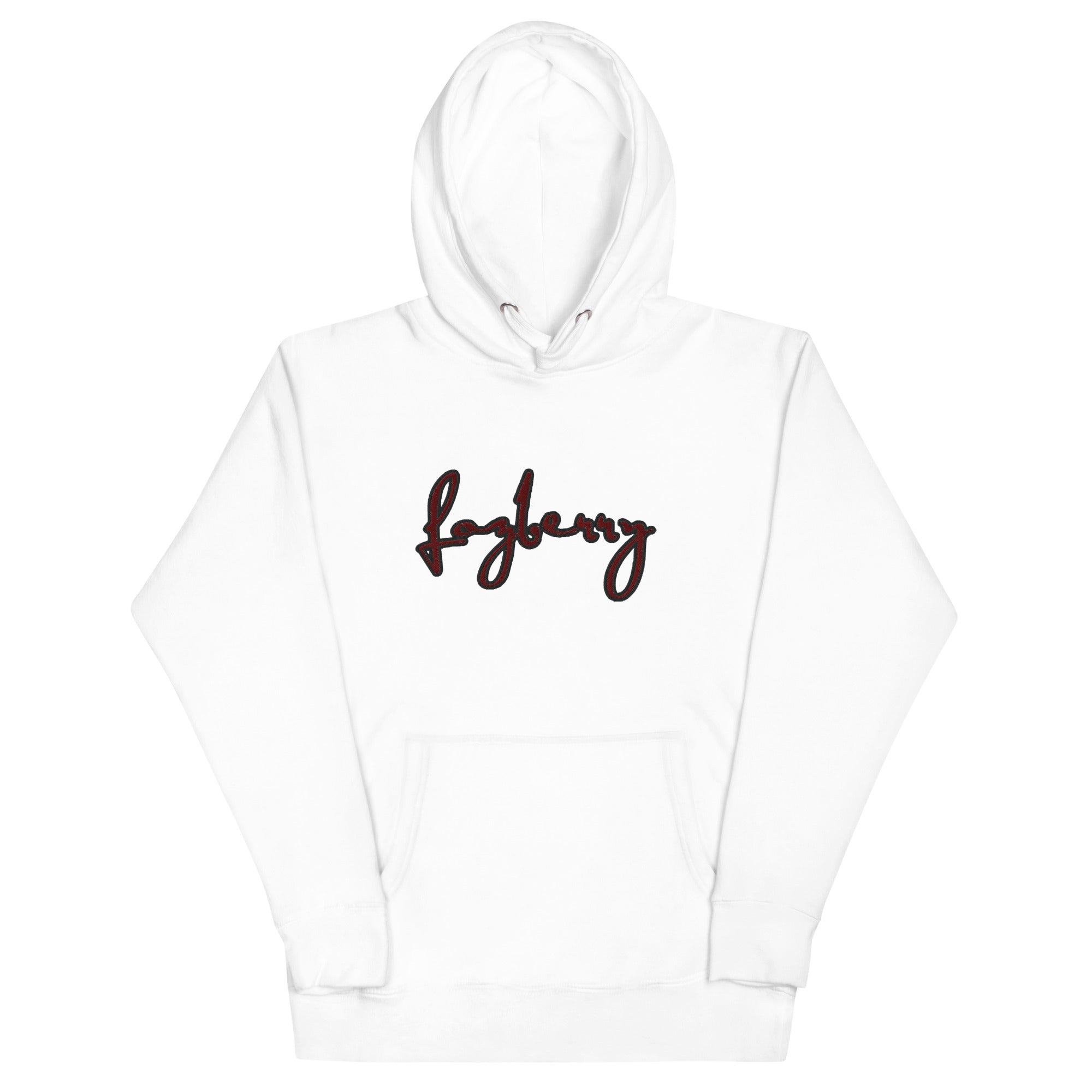 Fozberry Men and Women Red with Maroon Hoodie