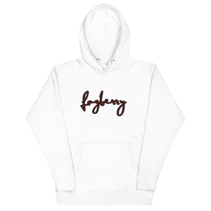 Fozberry Men and Women Red with Maroon Hoodie