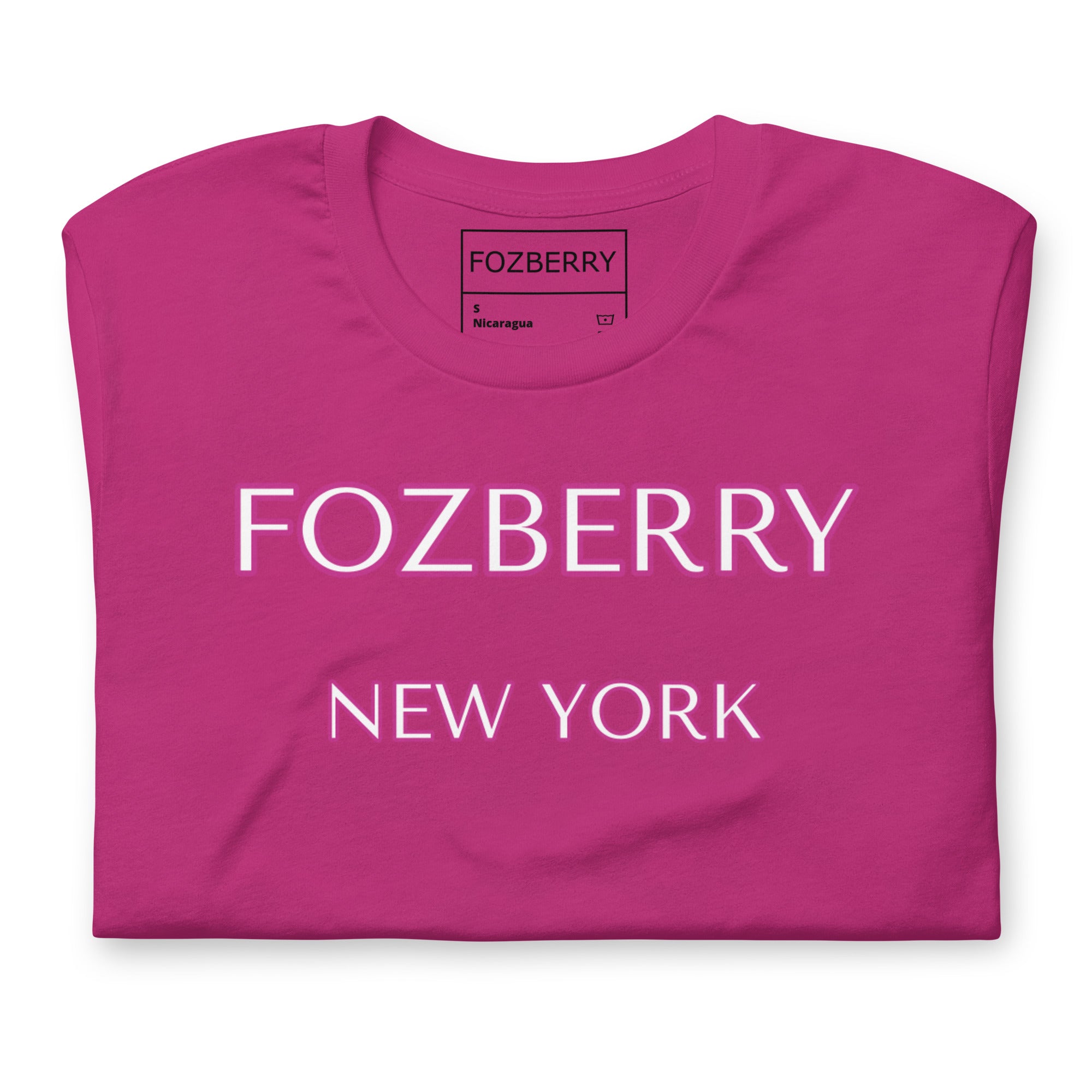 Fozberry New York Men and Women T-shirt