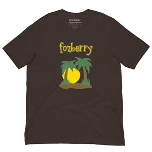 Fozberry Men and Women Tropical Island T-shirt