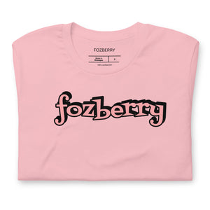 Fozberry Women Pink on Black T-shirt