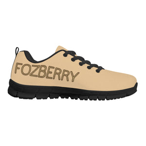 Fozberry Men Brown with Tan and Brown Mesh Sneakers