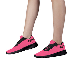 Fozberry Women Pink with Black and Pink Sneakers