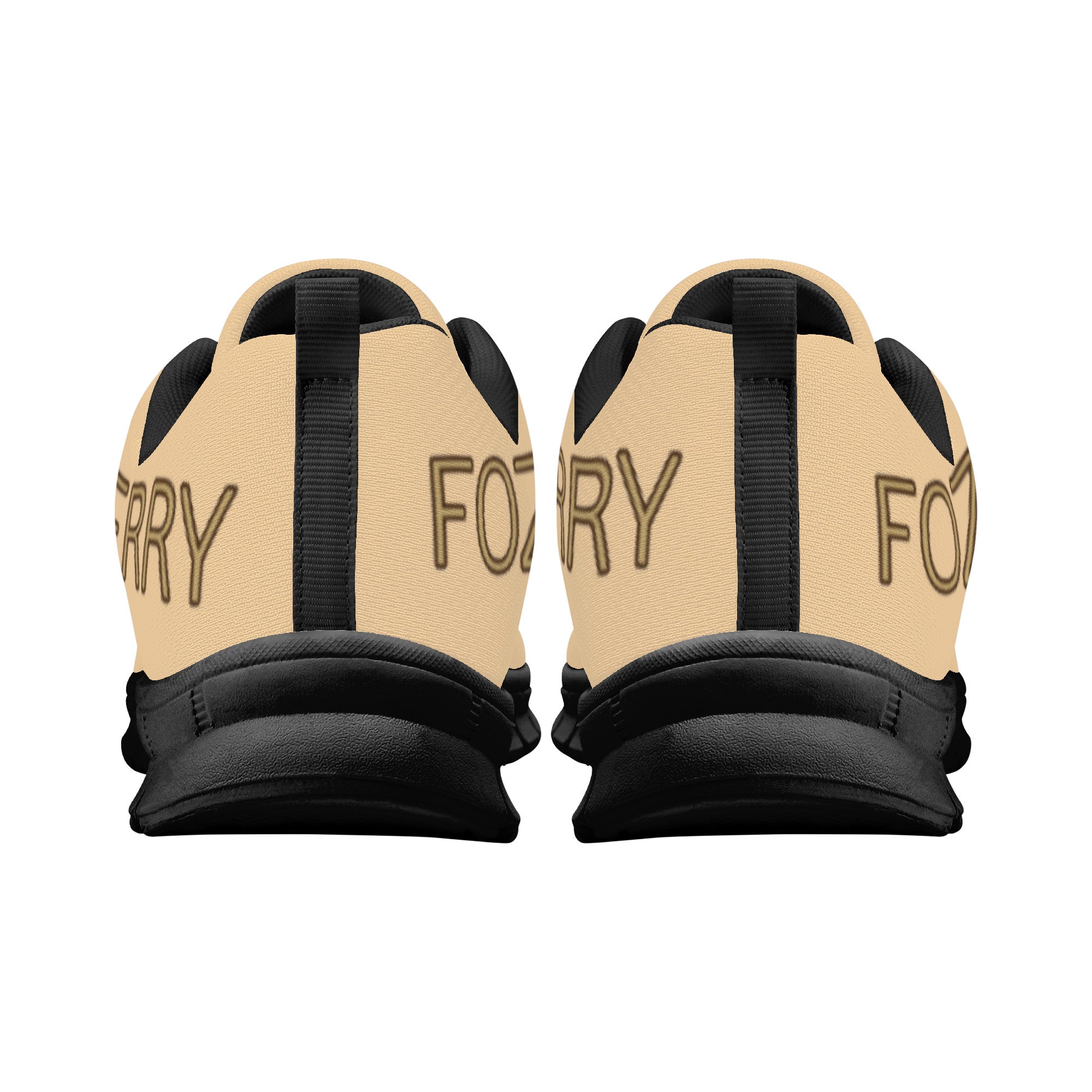 Fozberry Men Brown with Tan and Brown Mesh Sneakers