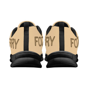 Fozberry Men Brown with Tan and Brown Mesh Sneakers